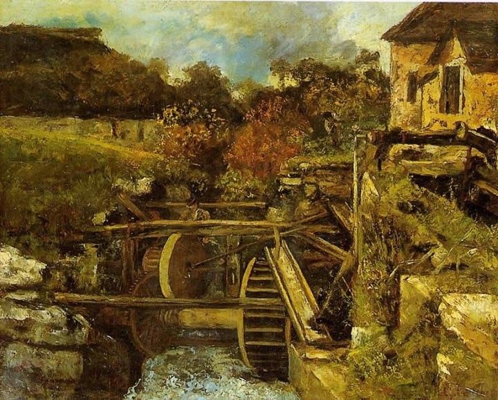 Gustave Courbet The Ornans Paper Mill